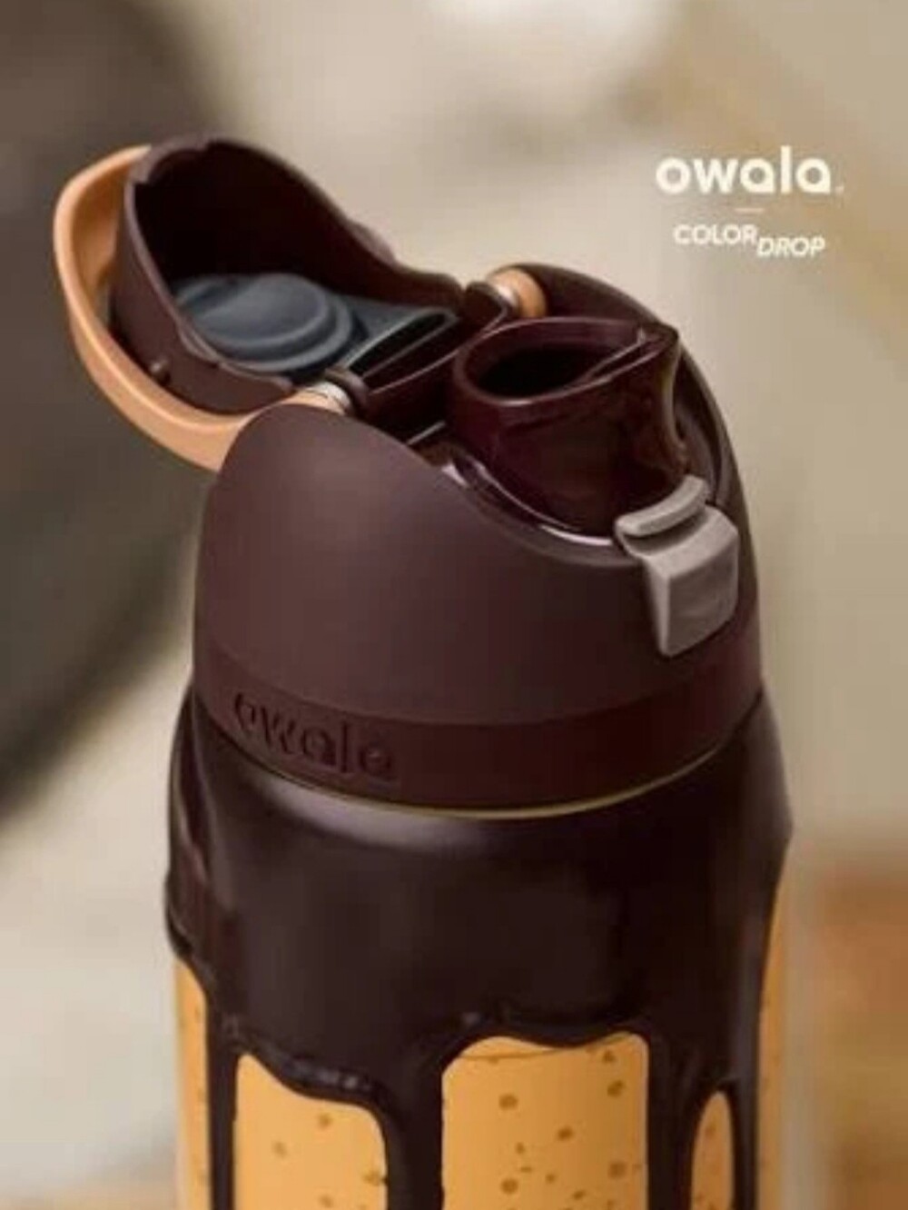 Smores Owala Color Drop 32 Oz NWT - Picture 3 of 5